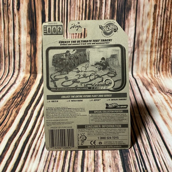 Hot Wheels 1999 Future Fleet 2000 Series #2 of 4 Cars. Pontiac Rageous - Picture 8 of 13